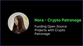 Nora - Crypto Patronage: Funding Open Source Projects with Crypto Patronage by wizardamigos_channel